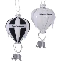 Boltze Startseite Weihnachtshänger Babys 1. Weihnachtsballon
