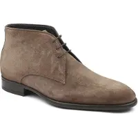 Giorgio Armani Boy Schuh Wildleder Taupe
