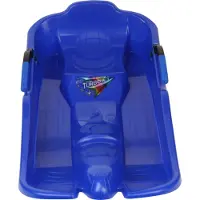 Kubisport Kinder Bob TurboJet in Blau, für Kinder ab 3 Jahren, bis 50 kg Belastung