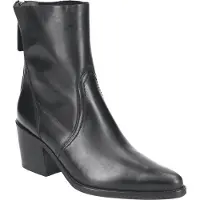 Paul green Stiefelette 8075-004, Glattleder, Schwarz, Damen