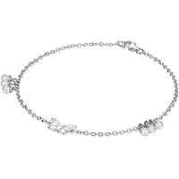 Lulu & Jane Armband Schmetterling aus Sterling Silber in silber | Gr.: 17 cm