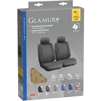 Lampa Glamur Sitzschonbezug Vorne Polyester Beige Sitzbezug