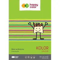 HAPPY COLOR Technischer Farbblock A3/10K 170g COLOR