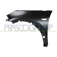 PRASCO Kotflügel op8303014 vorne links für Opel