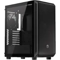 Endorfy EY2A010, Midi Tower, PC, Schwarz, ATX, ITX, micro ATX, Gehärtetes Glas, Gaming