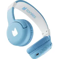 Tonies 10003270, Kabellos, Musik/Alltag, 120 g, Kopfhörer, Hellblau, Weiß