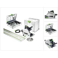 Festool TS 55 REBQ-PLUS-FS Tauchsäge 1200W 160 mm + Zubehör + Systainer ( 561580 )