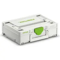 Festool SYS3 M 112, Werkzeugkasten, Grün, Weiß, 7,7 l, 40 kg, Auto, 296 mm
