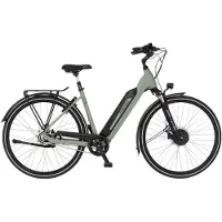 Fischer E-Bike FAHRRAD "CITA 2403 459 ACTIVE" Gr. 50, grün (weiß, neutral), Elektrofahrräder, 50cm, 28 Zoll (71,12cm), E-Bike, Pedelec, Elektrofahrrad für Damen und Herren