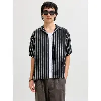 Jack & Jones Hemd Jeff 12288853 Schwarz Relaxed Fit