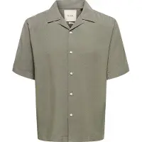 Only & Sons Kurzarm Hemdbluse ONSPERU SS REG TENCEL herren