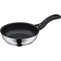 WMF Bratpfanne "Devil" Cromargan Edelstahl Rostfrei 18/10 1 tlg. TransTherm-Allherdboden, für alle Herdarten geeignet, Induktion