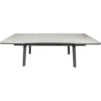 Kölle Ausziehtisch 'Sumba', grau, ca. 200-260 x 100 x H75 cm