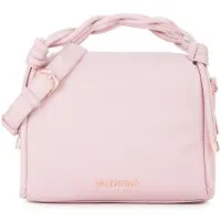 Mario Valentino Rosa Polyurethan Damenhandtasche