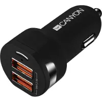 Canyon CNE-CCA04B, Auto, Zigarettenanzünder, 5 V, Schwarz