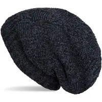 StyleBREAKER Strickmütze "Chenille Beanie Mütze mit Flecht Muster" 1 Stk.