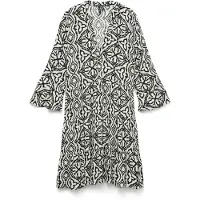 Vero Moda Kleid für den Alltag Menny 10341543 Schwarz Regular Fit