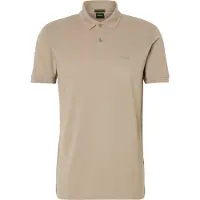 BOSS für Herren. 50554574 Polo Pio 1 grünbraun (XL), Lässig, Baumwolle, Kurzarm