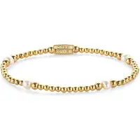 Rebel & Rose Armband Touch of Pearl Gem in gold | Gr.: S