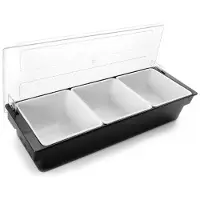 Paderno - 61136 -Gewürzkasten 6 Tlg X 450 Ml Mit Deckel