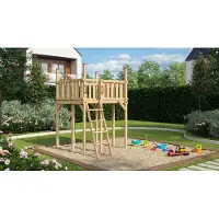 Weka Tabaluga Spielturm 816 D B x T x H 164 x 170 x 250