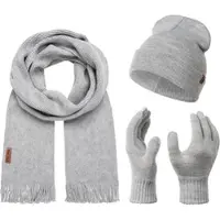 Rock Creek Schal Mütze Handschuhe Set Winterset