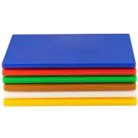 GVK GN 1/1 Profi Schneidebrett Komplettset HACCP Konzept Blau, Rot, Grün, Braun, Weiß, Gelb