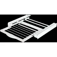 KOENIC KSK-1001 Zwischenbaurahmen (60 x 55 cm) mit integrierterm Wäscheständer (50 46