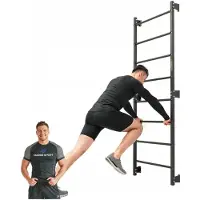 Marbo-sport Marbo Sport Sprossenwand zur Wandmontage 219 x 76 cm SG-16 - SmartGym Fitness Accessories