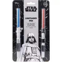 Grupo Erik Star Wars Set mit 2 Lichtschwert-Stiften Luke Skywalker & Darth Vader