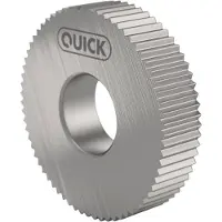 Quick Rändelrad PM AA 8,9x2,5x4 H7 P0,5