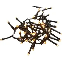 Star Trading 594-12-1, Leichte Dekorationskette, Schwarz, Polyvinylchlorid (PVC), Universal, IP44, Flexibel