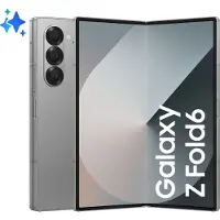 Samsung Galaxy Z Fold6 , 19,3 cm (7.6"), 12 GB, 256 GB, 50 MP, Android 14, Silber