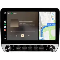 AWESAFE 10.1 Zoll 2+64GB Android 15 Autoradio Für Skoda Superb II Kombi 3T 2008-2013 Wireless CarPlay Android Auto WiFi GPS Navi RDS DSP DAB+ BT Mit Drehknopf