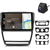 AWESAFE Mit Kamera Autoradio Für Skoda Octavia II 1Z3 1Z5 2008-2013 Wireless CarPlay Android Auto WiFi GPS Navi 2+64GB RDS DSP DAB+ BT
