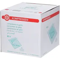 Noba Mullkompressen 10x10 cm steril 12fach 60 St Kompressen