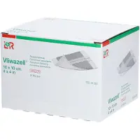 Lohmann & Rauscher Saugkompressen steril 10x10 cm 25 St Kompressen