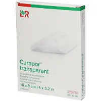 Lohmann & Rauscher Lohmann Rauscher Curapor transparent Wundverband steril 5 Stück - 10 x 8cm 5 St
