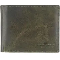 Green Burry Greenburry Geldbörse Leder Newport Herren Portemonnaie 12x9,5 cm grün