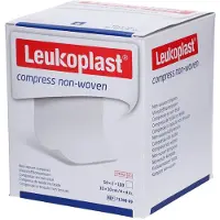 Leukoplast compress non-woven 10x10cm ste.4f 100 St Kompressen