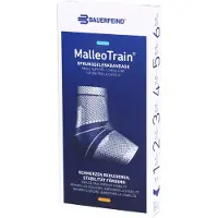Bauerfeind Malleotrain Sprunggelenkb.links Gr.5 titan 1 St Bandage(s)