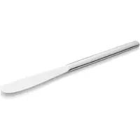 WAS Germany - Buttermesser Set ALEX SILVER, Edelstahl poliert, 18 cm, Set á 12 Stück, Chromnickelstahl 18/10