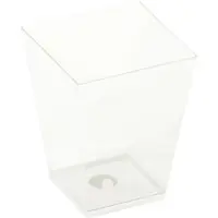 VEPATIM 50x BIO Kova Feinkostbecher glasklar 160ml 5,9x5,9x7,2cm Bio-Kunststoff(PLA)