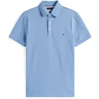 Tommy Hilfiger Poloshirt "1985 SLIM POLO" Markenstickerei, aus Baumwoll-Piqué