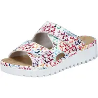 Rieker Damenschuhe Pantolette Mehrfarbig Freizeit