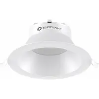 Beneito Faure Thessis LED-Einbauleuchte 25 W, 90°-Farbtemperaturschalter, 3000 K/4000 K/5000 K, mattweiße Oberfläche - Innenbeleuchtung