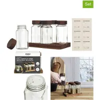 Cook Concept 7tlg. Gewürzstreuer-Set in Silber - onesize