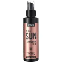 BIOBAZA After Sun Fluid mit goldenem Schimmer für die Körperpflege 150 ml