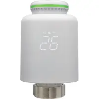 Quality Heating Intelligente Heizkörperthermostat - Weiß - WLAN-fähig, kompatibel mit Google Home und Alexa