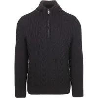 Superdry Half Zip Pullover Jacob Cable Navy